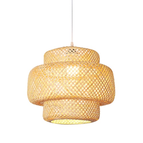 Handmade Bamboo Lampshade Pendant, How To Make A Lampshade Ceiling Light