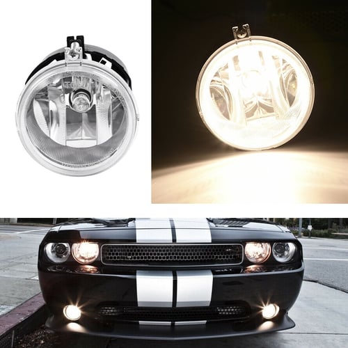 Fog Lights Lamps+Bulbs Fit For Dodge Challenger Charger Nitro Avenger Caliber