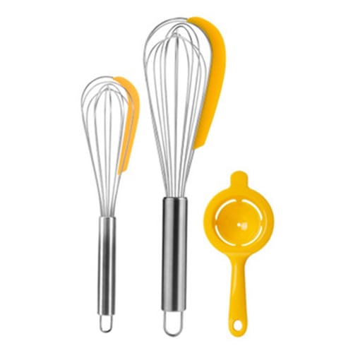 3pcs/set  Drink Whisk Mixer Silicone Egg Beater Kitchen Tools Hand Egg Mixer' 