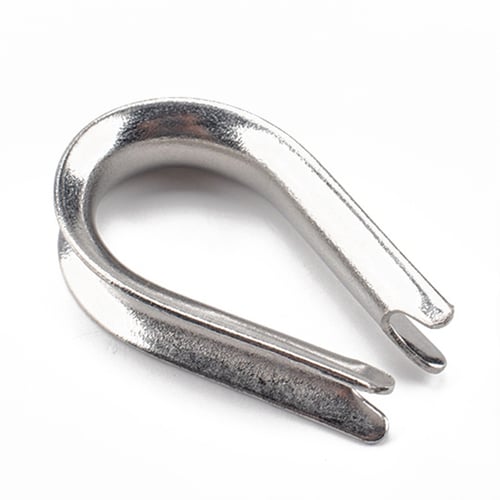 Heavy-Duty Thimble Type 304 Stainless Steel Rope Thimble M2 to M10 