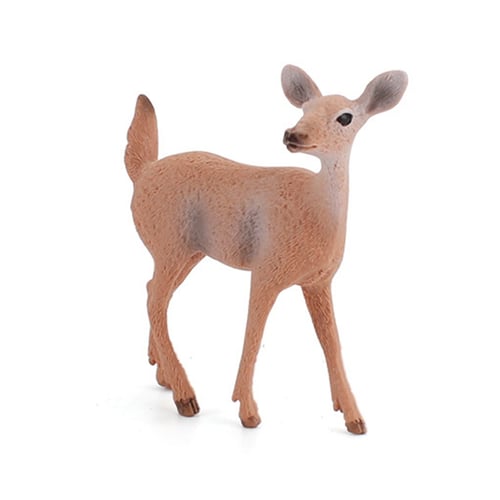 6pcs Simulation Wild Animal Model Whitetail Deer Collectible Figurine Action Figures Kids Toys Home Decor - Wild Animal Home Decor 6pcs Simulation Wild Animal Model Whitetail Deer Collectible Figurine Action Figures Kids Toys Home Decor - Wild Animal Home Decor