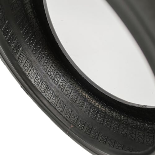60/70-6.5 Vacuum Rubber Tire For NINEBOT Max G30 Tire Scooter & Valve Black 