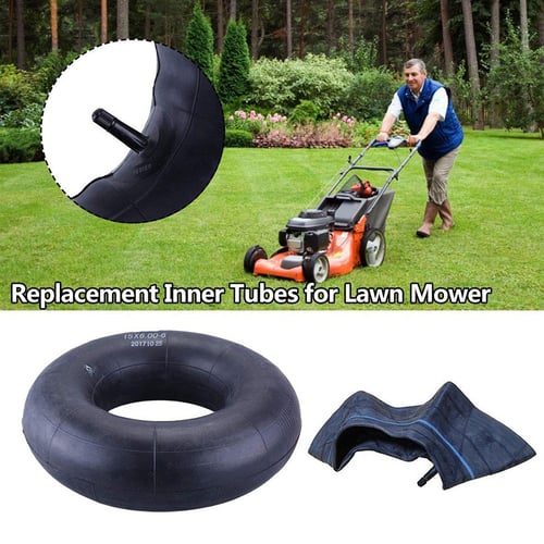 TWO New 15x6.00-6 15x600-6 Inner Tubes TR13 Straight Stem for Lawn Mower Tires 
