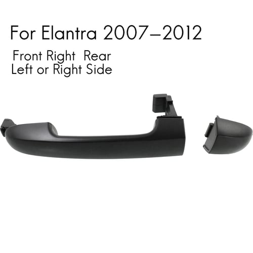 fits Jeep Outside Outer Exterior Door Handle Driver Rear Left Primed Black