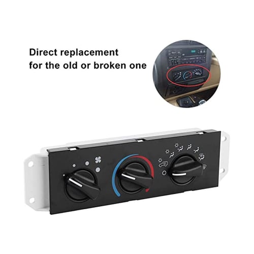 HVAC AC A/C & Heater Control with Blower Motor Switch for Jeep Wrangler TJ