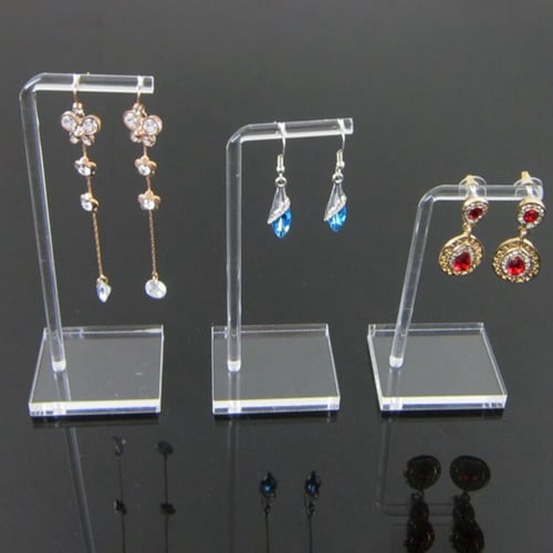 3Pcs Novelty Tree Jewellery Necklace Earrings Organizer Display Rack Holder 
