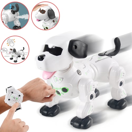 Intelligent Touch Remote Control Robot Pet Dog with Sound & Light Kids Toy G 