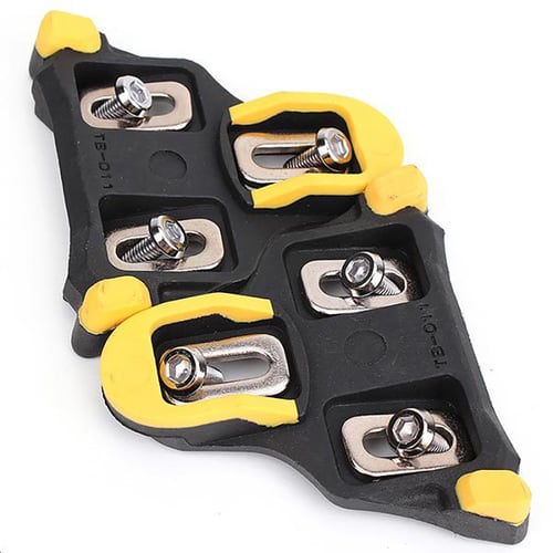 Yellow Shoes Splint Cycling Pedals Cleats Set Self-locking Shoes Accessories