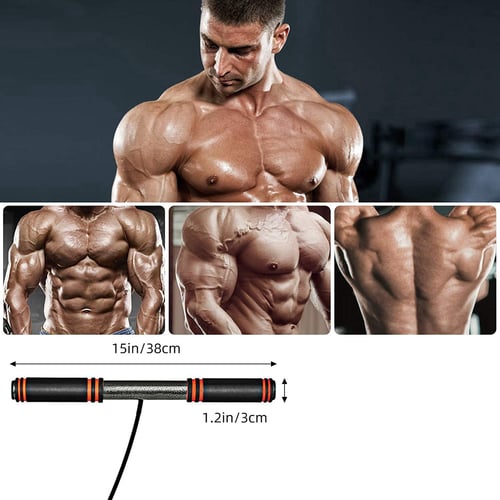 HeavyDuty Forearm Wrist Roller Trainer Weight Bearing Rope Arm Strength Training 