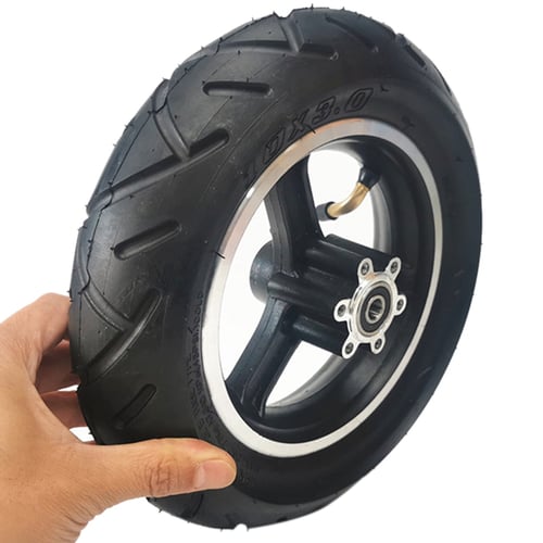 Solid Tire 10x3 for Electric scooter Replacement Rear or Front wheel Rim 