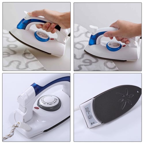 Mini Handheld Steam Ironing Portable Electric Lightweight Iron For Travel Home 