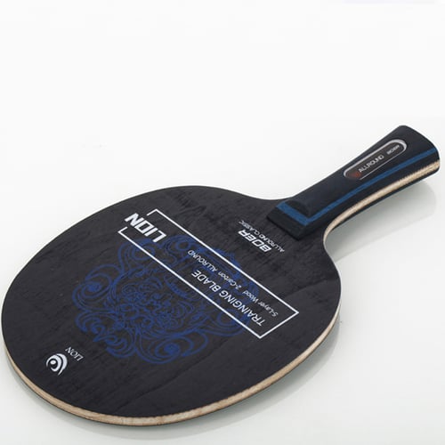 Carbon Fiber & Aryl Group Fiber Table Tennis Blade Ping Pong Blade Long Handle 