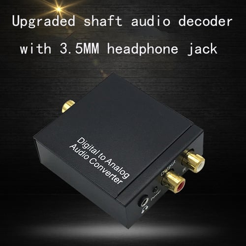 digital to analog audio converter 3.5 mm