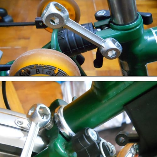 6-15mm 10 in 1 Durable Bicycle Bike Repair Tool Dog Bone Shape Hexagon Wrench 