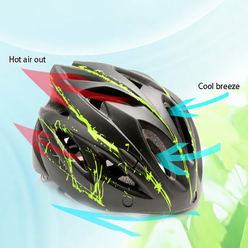 Sport Cycling Helmets Ultralight Removable Visor Goggle Taillight MTB Bike Road 