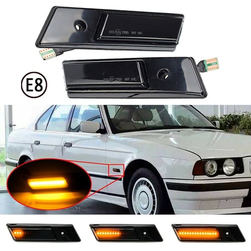 LED Dynamic Car Side Marker Light For For BMW E32 E34 E36 90-96 M3 3 5 7 Series