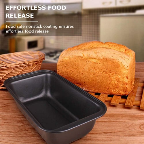 Loaf Pan With Lid Non-Stick Bakeware Carbon Steel Bread Toast Baking Mold Box 