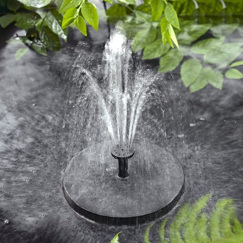 Solar Fountain Bird Bath Water Pump 2.5W Solar Powered Fountain Pump 