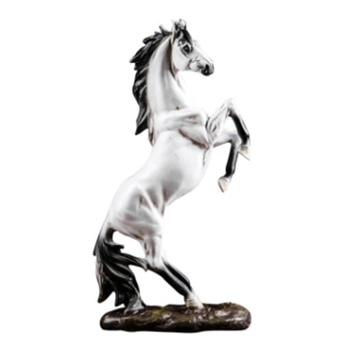 Galloping Horse Statue For Home Decor Modern Figurine Sculpture Office Decoration Crafts S Reviews Zoodmall - Home Decor Figurines Sculptures