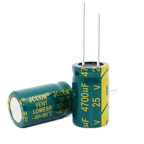 25V 47000uF Aluminum Electrolytic Capacitor 35x50mm High Frequency Low ESR 