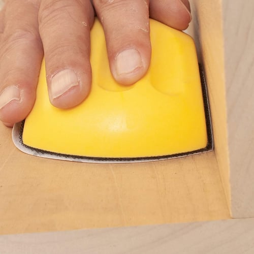 Hand Sanding Block For Hook&Loop Sandpaper Hand Pad Polishing Pad Abrasive 