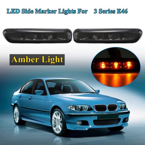 For Bmw 3 Series E46 316i 318i 325i X3 E E90 4d 2d 1999 03 Turn Indicator Side Marker Lamp Turn Signal Light Black Buy For Bmw 3 Series E46 316i 318i 325i X3 E