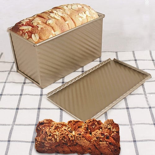Stainless Steel Loaves/Bread Baking Pans Non-Stick Cake Toast Box without Covers 