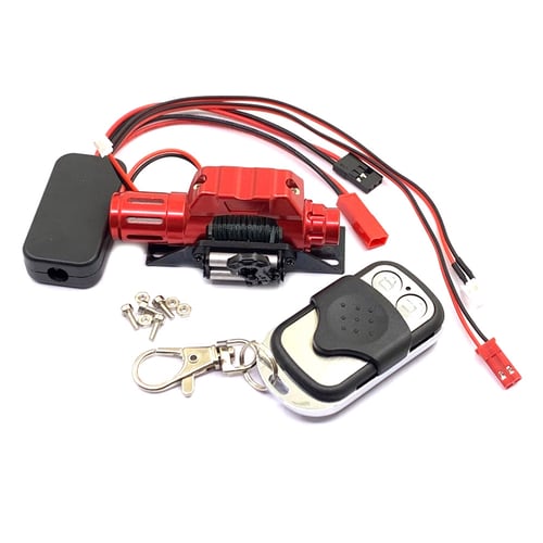 Winch Remote Controller Receiver Cable for 1/10 TRX4 SCX10 D90 90046 RC Crawler 
