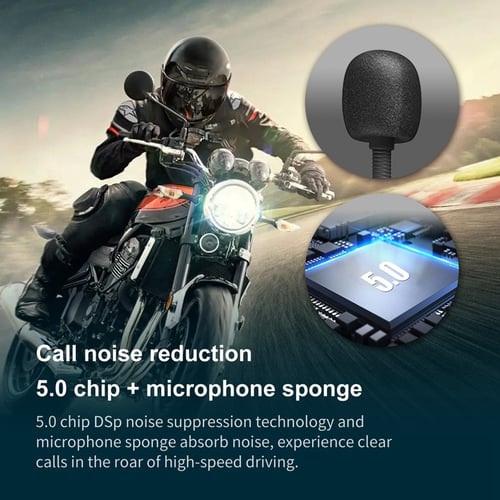 Motorcycle Helmet Headset Wireless Bluetooth Stereo Headphone Speaker Hands-Free 