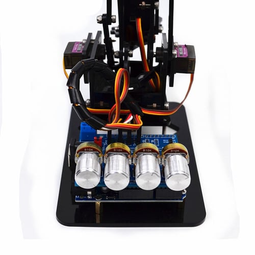 DIY Robot Arm Claw Kit Mechanical Grab Manipulator Assembled For Arduino  set us 