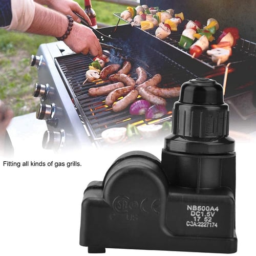 BBQ Gas Grill 4 Outlet AA Battery Spark Generator Push Button Ignitor Igniter 