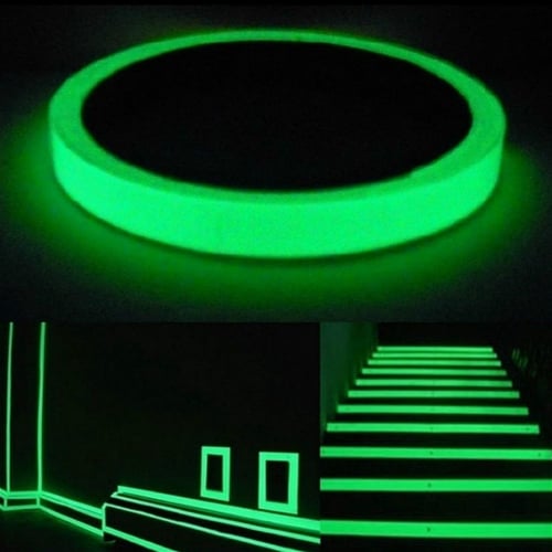 10M Dark Safety Stage Warning Tape Stage Home Decorations Luminous Tape 