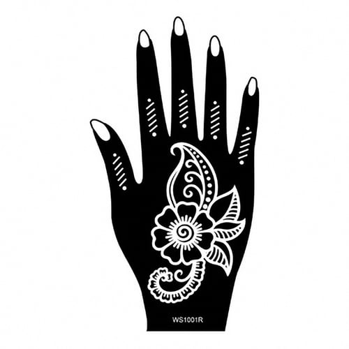 8 sheets henna tattoo stencil set for women girls hand finger body paint temporary tattoo templates buy 8 sheets henna tattoo stencil set for women girls hand finger body paint temporary