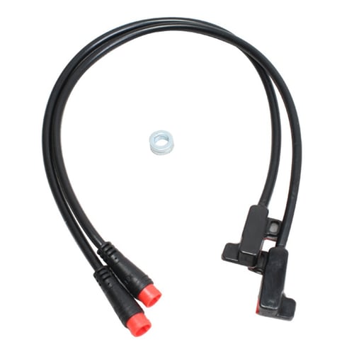 2* Brake Cut Off Sensor Switch Cable With Magnets For Electric Bike Ebike Tools 