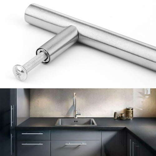 25pack Stainless Steel Kitchen Cabinet, Stainless Steel Knobs And Pulls For Kitchen Cabinets