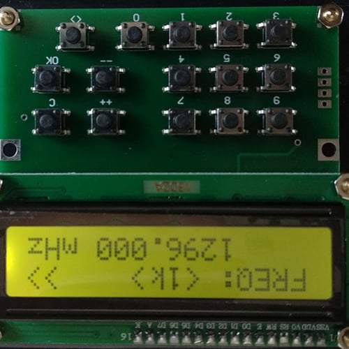 35MHz-4000MHz RF Signal Generator Signal Source ADF4351 VFO HXY D6 V1.02 tpys 