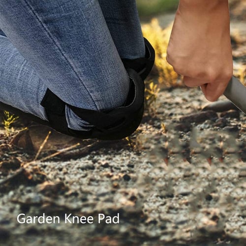 Black NBR Garden Kneeling Pad Knee Protector Cushion for Gardening Working 