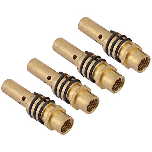 3pcs CO2 MIG Welding Torch Air cooled MB 15AK Contact Tip Holder Gas Nozzle