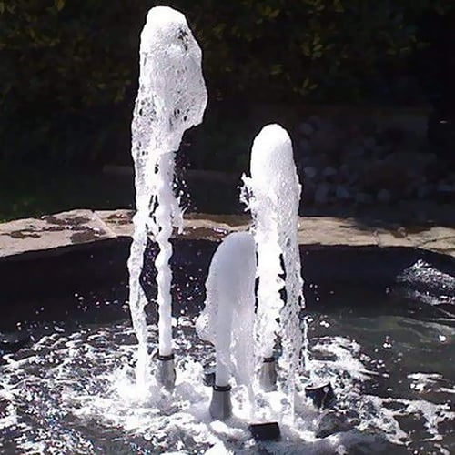 1"DN25 Stainless Steel Foam Jet Water Fountain Nozzle Spray Sprinkler Head 