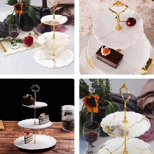 3 Tier Cake Stand Resin Molds Trays Silicone Mold Tray Casting For Diy Plate - Diy 3 Tier Cake Stand