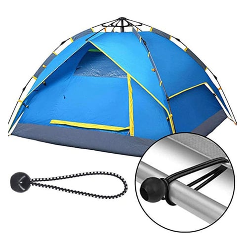 20pcs Windproof Tents Awning Clip Clamps Outdoor Camping Wind Rope Holder Snap