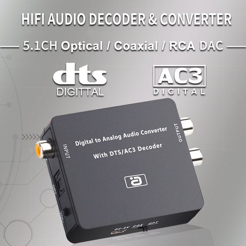 5.1 digital to analog audio converter