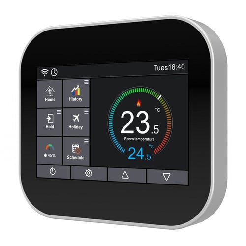 Tiamu Wifi Press Thermostat for Water Heating/Radiator Valve By Control By Smart Phone MC6-HW A