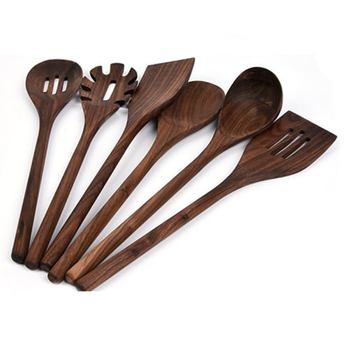 Wooden Spatula Non Stick Utensil Spoon For Pan Shovel Home Cooking Kitchen Tools 