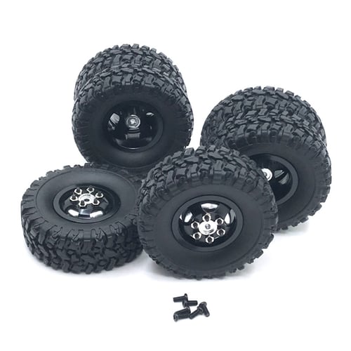 Profession For WPL B16 B36 1/16 RC Car Truck 6WD Double Tire Metal Wheel DIY Kit 