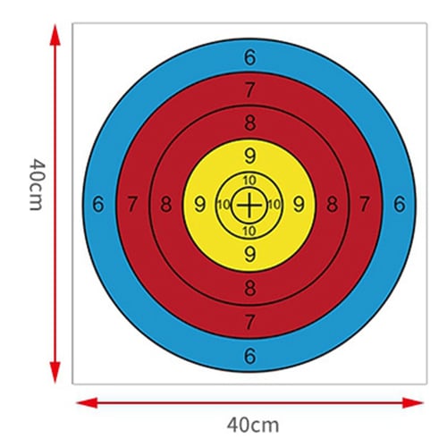 10pcs standard archery target equipment colorful print target by bow practice archery target paper buy 10pcs standard archery target equipment colorful print target by bow practice archery target paper prices reviews