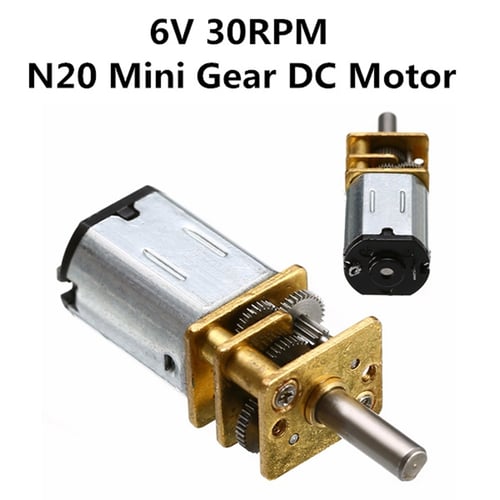 1Pcs DC6-12V 25GA370 MINI Gear Box Motor With Metal Gear For Robot DIY Accessory 