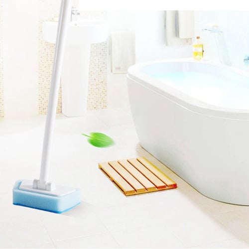 High Quality Sponge Long Handle Brush, Bathtub Cleaning Sponge With Long Handle