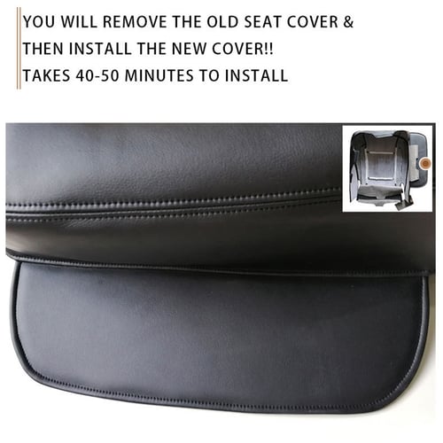 Driver Side Bottom Leather Seat Cover For 06 09 Dodge Ram Laramie 1500 2500 3500 S Reviews Zoodmall - 06 Dodge Ram 1500 Seat Covers