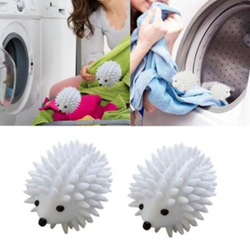 4Pcs Reusable Laundry Washing Machine Dryer Balls Drying Fabric Softener Ball 